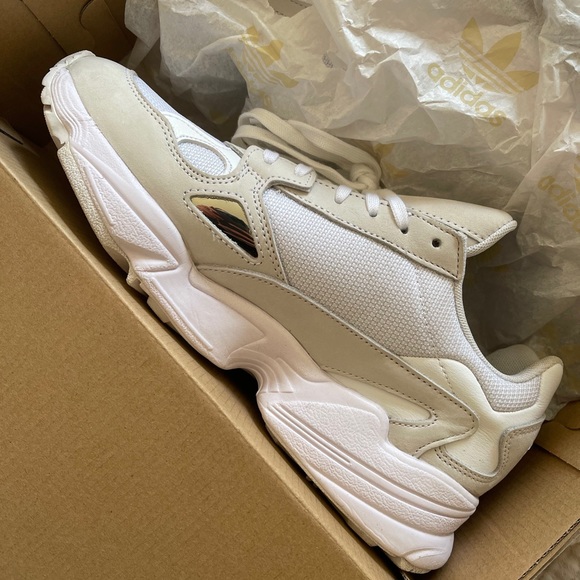 adidas Shoes - White/Cream Adidas Falcon Sneaker